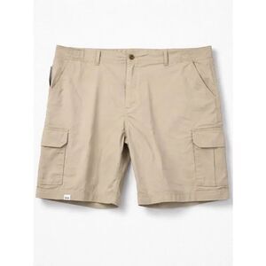 Architect Stone Beige Cotton Cargo Shorts Brand New!